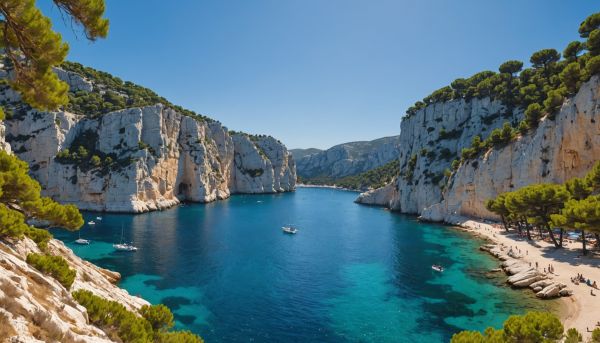 Explorez les superbes calanques de Cassis en été