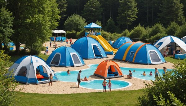 Découvrez le camping en bretagne avec parc aquatique aquatropic
