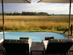 lodge luxe avec piscine